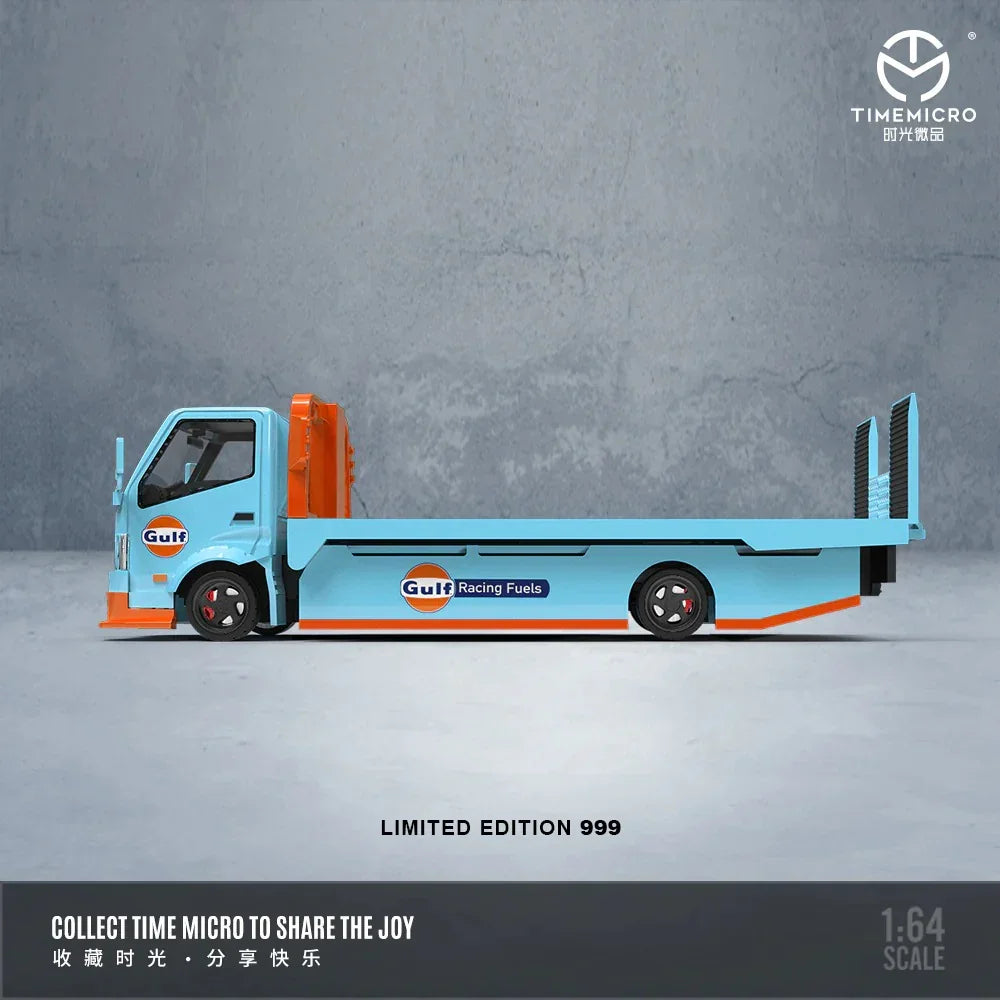 Premium scale diecast model car – H300 Flatbed Transport Trailer - Advan, 1:64 Scale Collectible