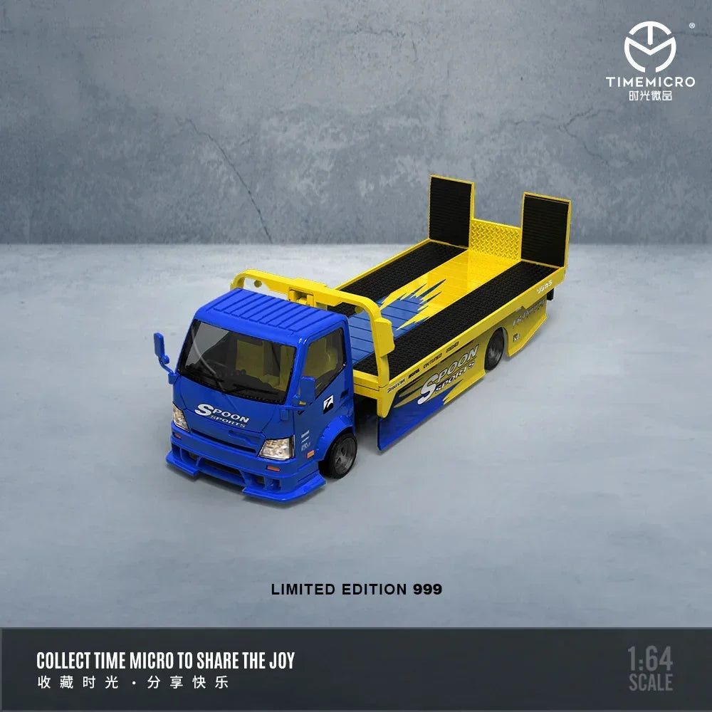 Premium scale diecast model car – *PRE-ORDER* H300 Flatbed Transport Trailer-Spoon, 1:64 Scale Collectible