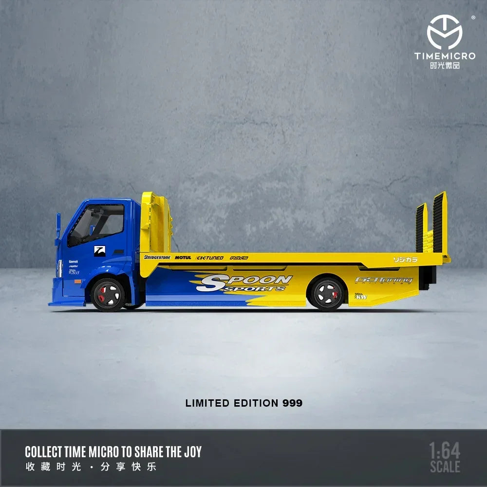 Premium scale diecast model car – *PRE-ORDER* H300 Flatbed Transport Trailer-Spoon, 1:64 Scale Collectible