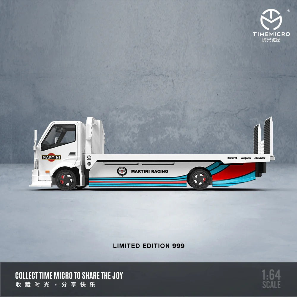 H300 Flatbed Transport Trailer - Martini Livery, 1:64 Scale