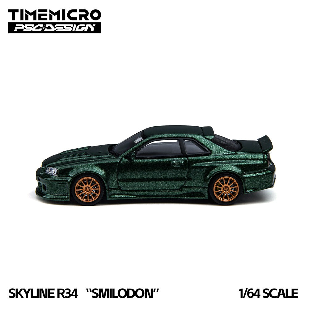 *PRE-ORDER* R34 Smilodon, 1:64 Scale (Dark Green)