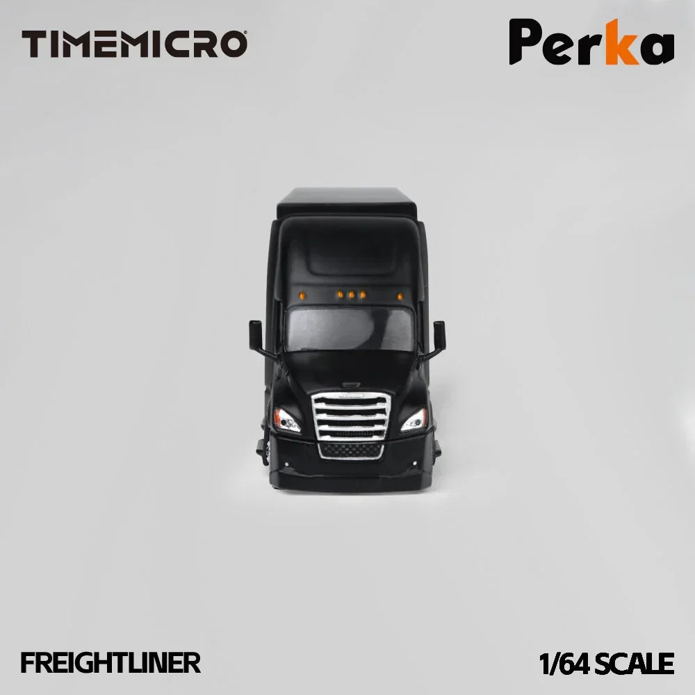 Premium scale diecast model car – *PRE-ORDER* Freighter-Container Truck-Black Knight Edition, 1:64 Scale Collectible
