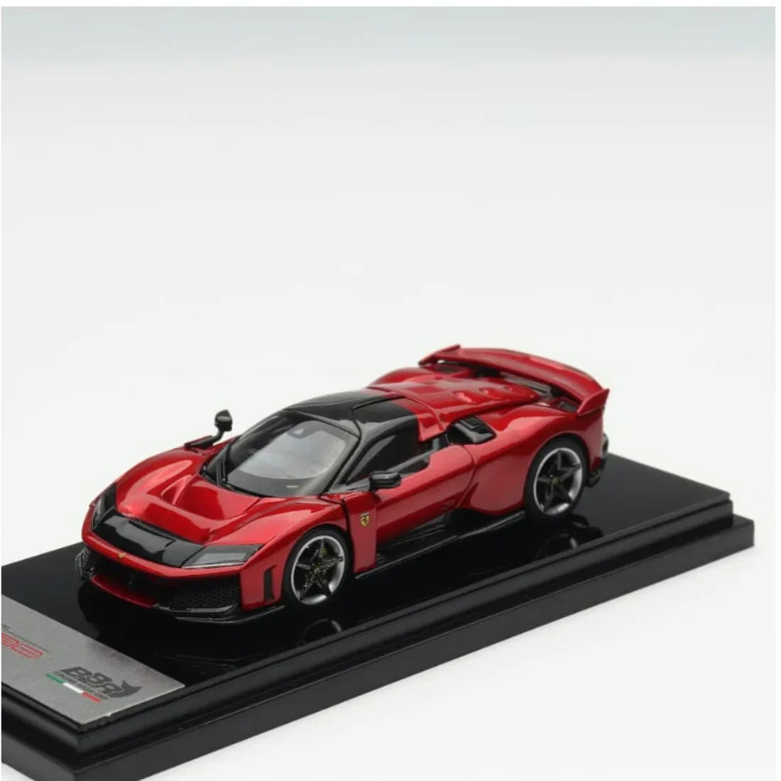 Premium scale diecast model car – *TMCS 2026* Ferrari F80 Rosso Supercar, 1:64 Scale (Red) Collectible