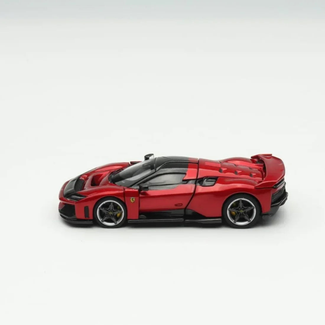 Premium scale diecast model car – *TMCS 2026* Ferrari F80 Rosso Supercar, 1:64 Scale (Red) Collectible