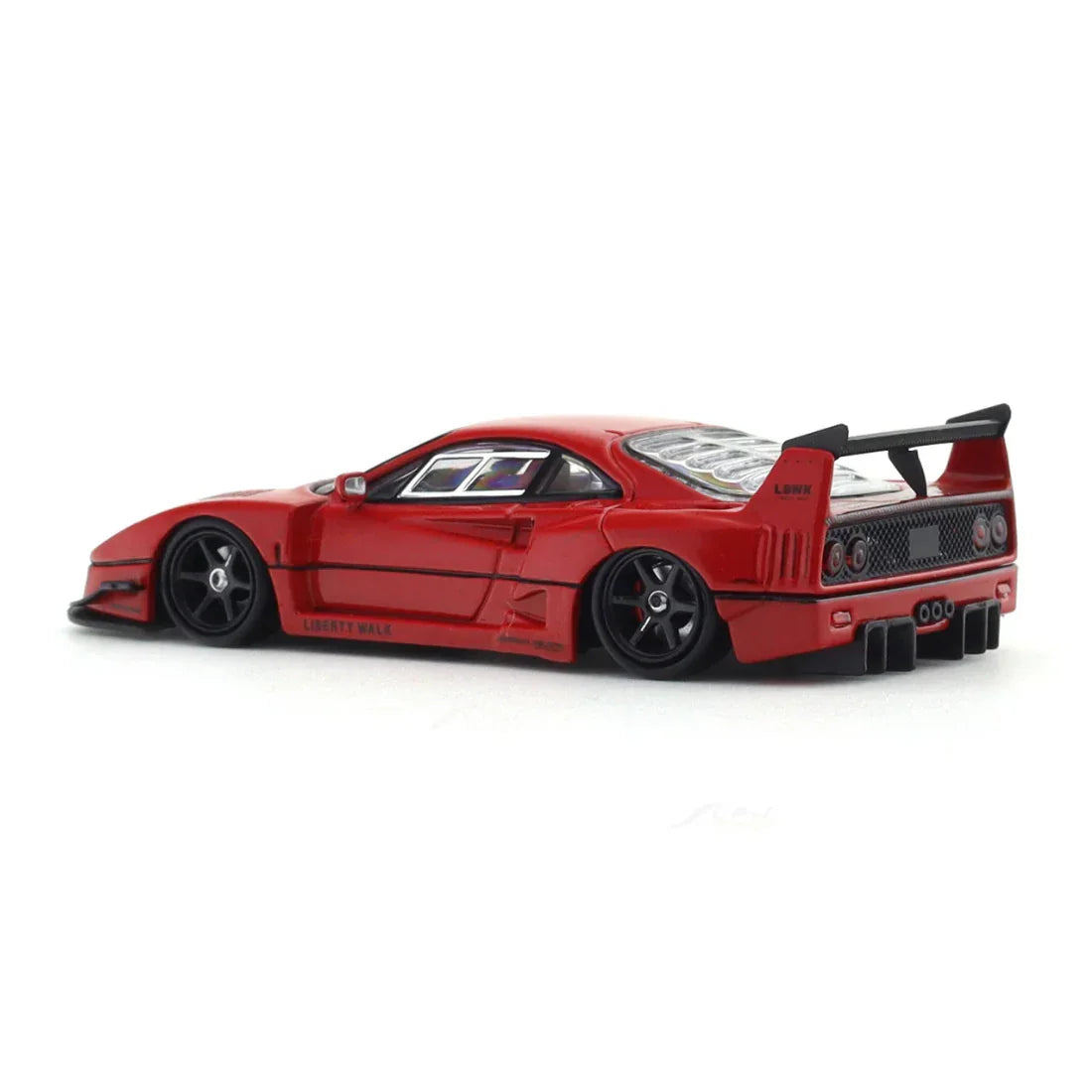 LBWK Street Warrior F40 (Limited Edition 151 of 499), 1:64 Scale (Red)
