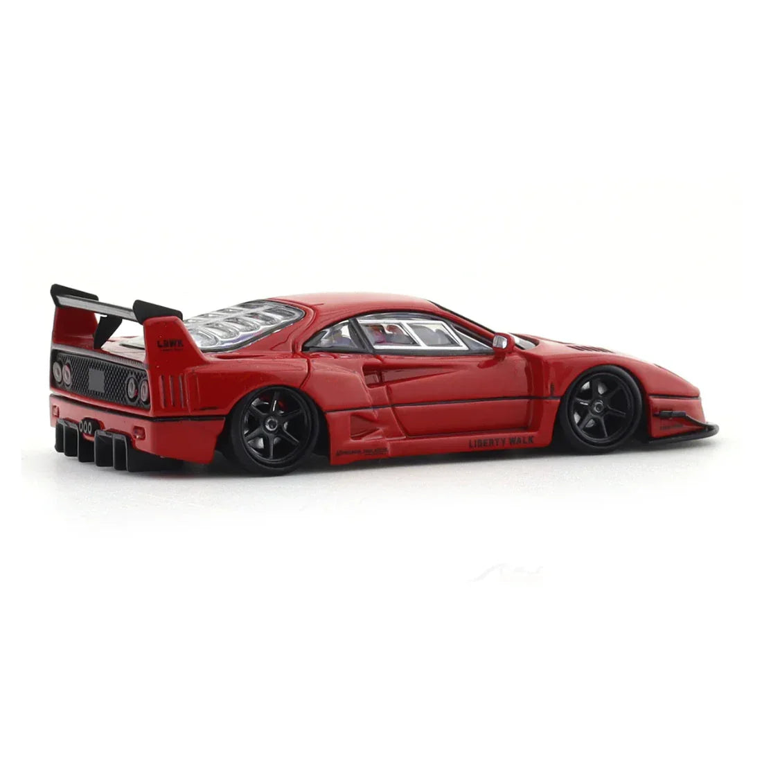 LBWK Street Warrior F40 (Limited Edition 151 of 499), 1:64 Scale (Red)
