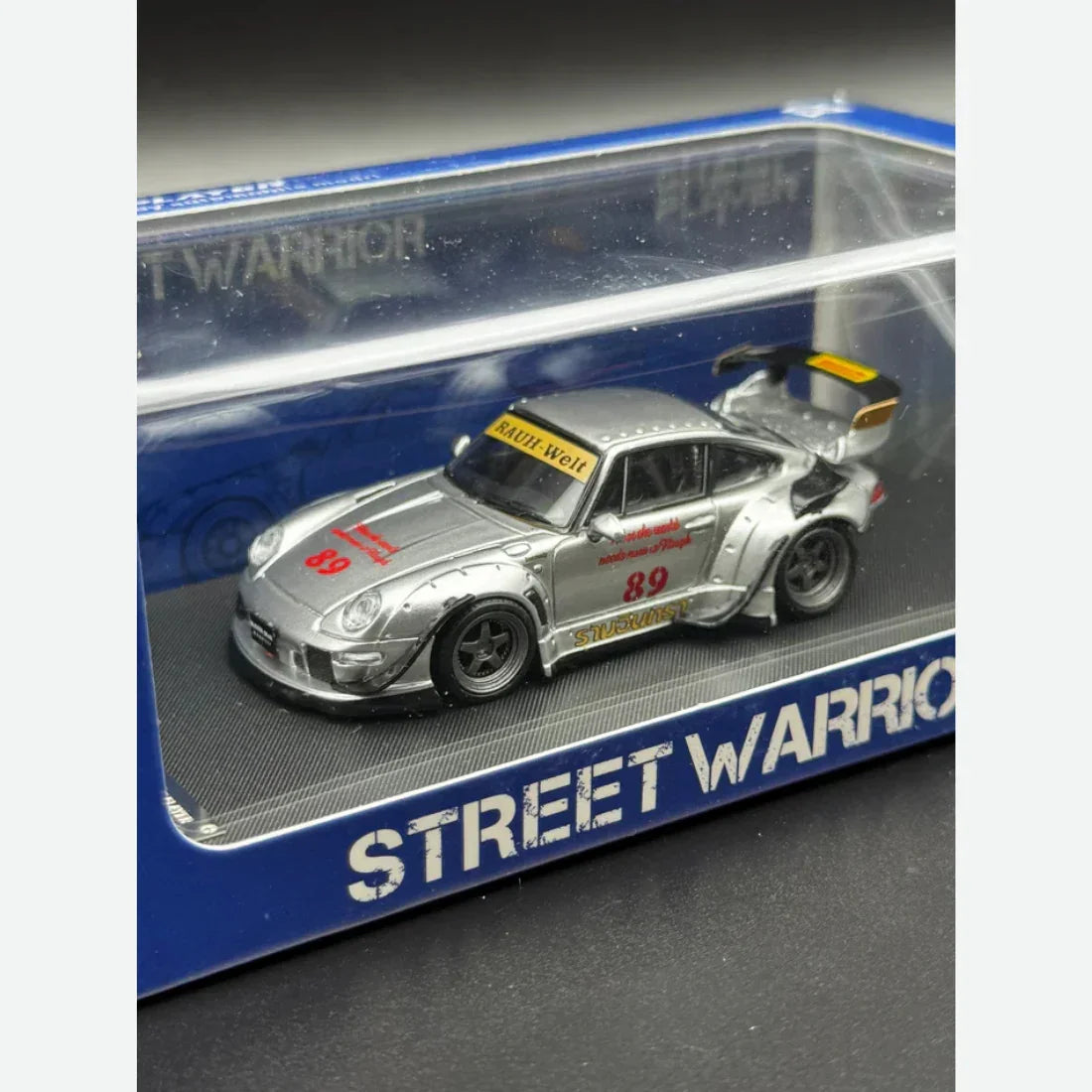 Premium scale diecast model car – Porsche Raulph-Welt Begriff (Limited Edition 294 of 499), 1:64 Scale (Silver) Collectible