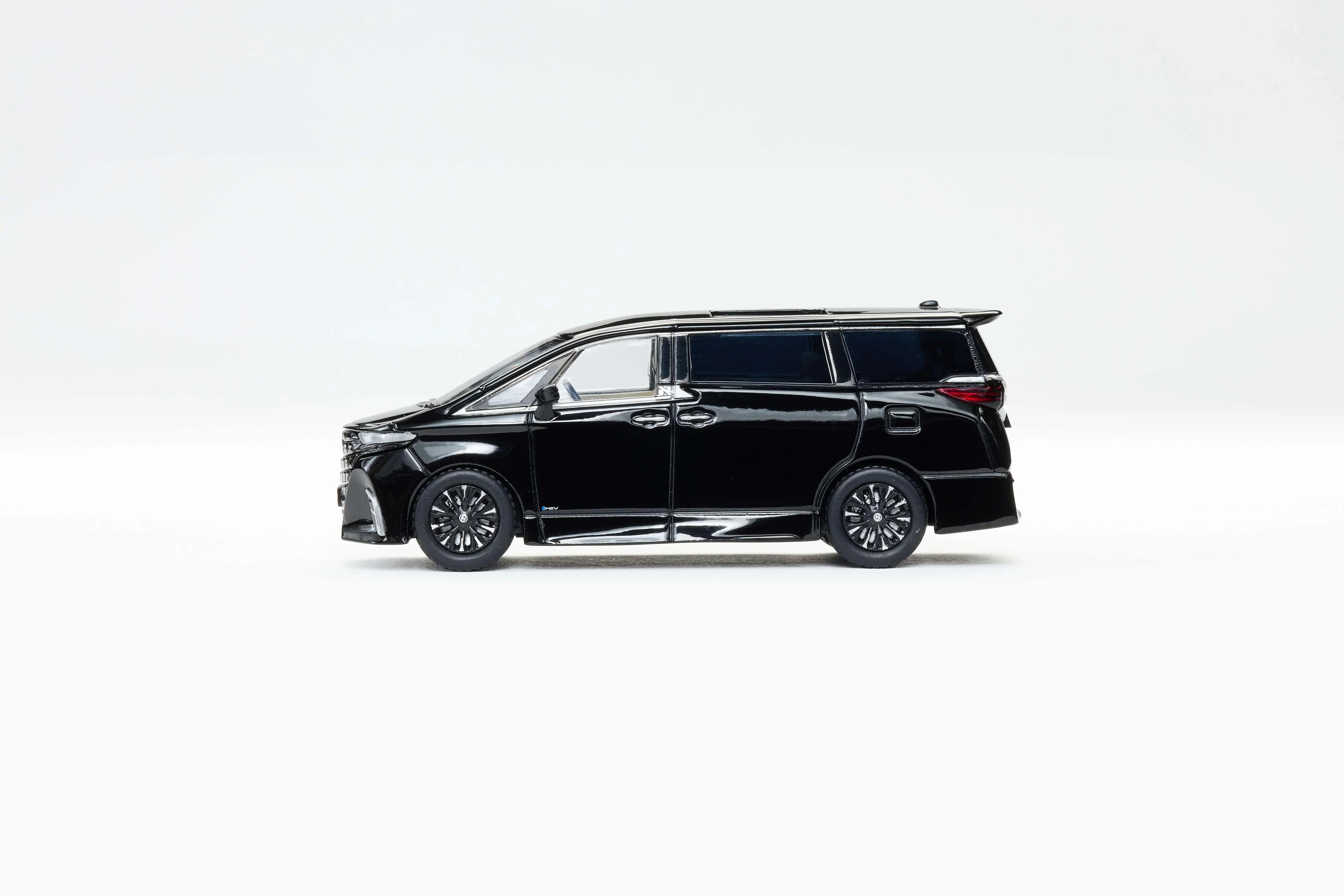 Premium scale diecast model car – Toyota Alphard 2023, 1:64 Scale (Black) Collectible