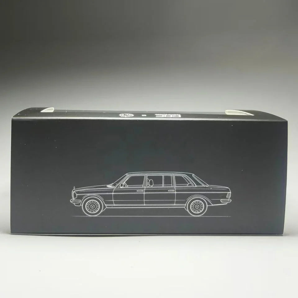 Premium scale diecast model car – Mercedes Benz W123, 1:64 Scale (Blue) Collectible