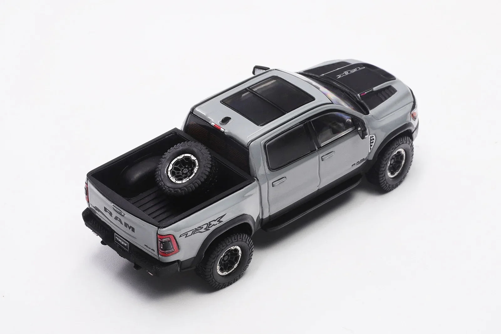 Premium scale diecast model car – *PRE-ORDER* RAM 1500 TRX 2023 , 1:64 Scale (Cement Grey) Collectible