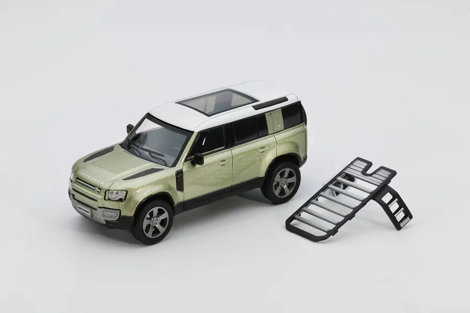Premium scale diecast model car – *PRE-ORDER* 2021 Land Rover Defender 110, 1:64 Scale (Green) Collectible