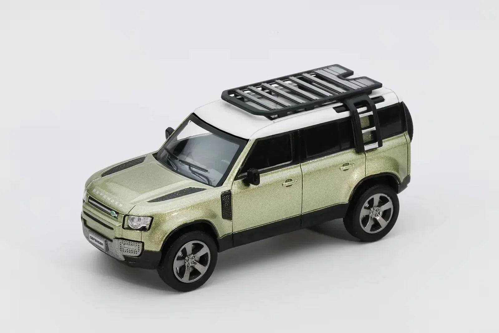Premium scale diecast model car – *PRE-ORDER* 2021 Land Rover Defender 110, 1:64 Scale (Green) Collectible