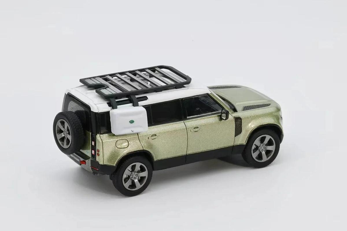 Premium scale diecast model car – *PRE-ORDER* 2021 Land Rover Defender 110, 1:64 Scale (Green) Collectible