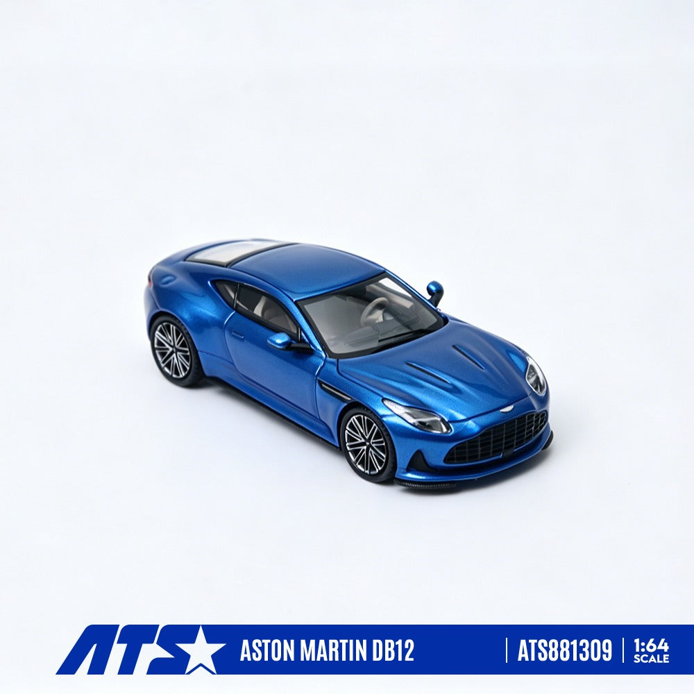 *PRE-ORDER* Aston Martin DB12 (Blue), 1:64 Scale