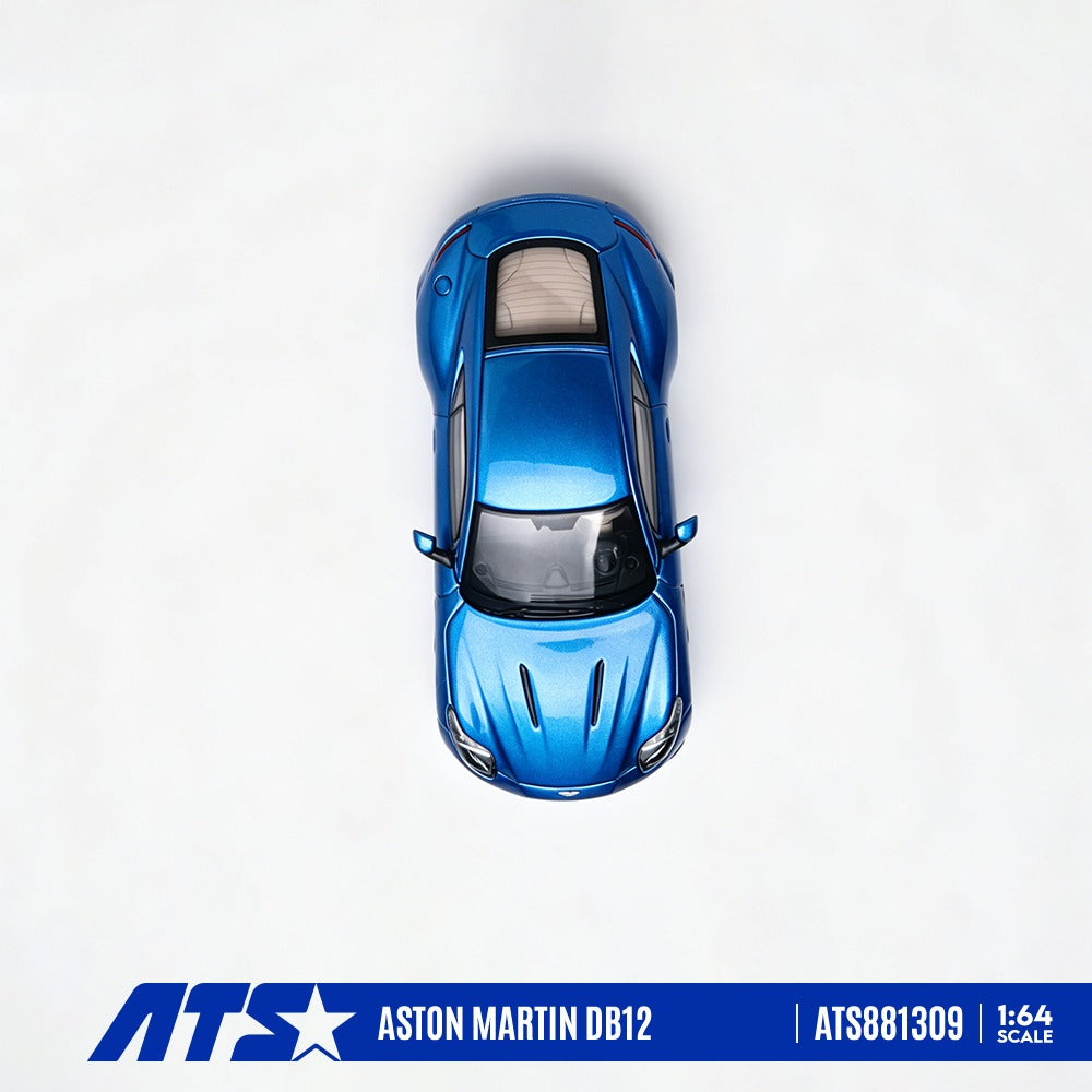 *PRE-ORDER* Aston Martin DB12 (Blue), 1:64 Scale