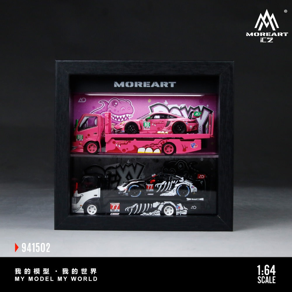 *PRE-ORDER* Integrated Photo Frame with Green Dragon Coating, 1:64 Scale (Pink)