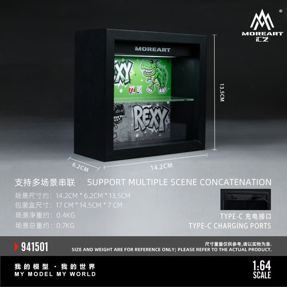 *PRE-ORDER* Integrated Photo Frame with Green Dragon Coating, 1:64 Scale (Green)