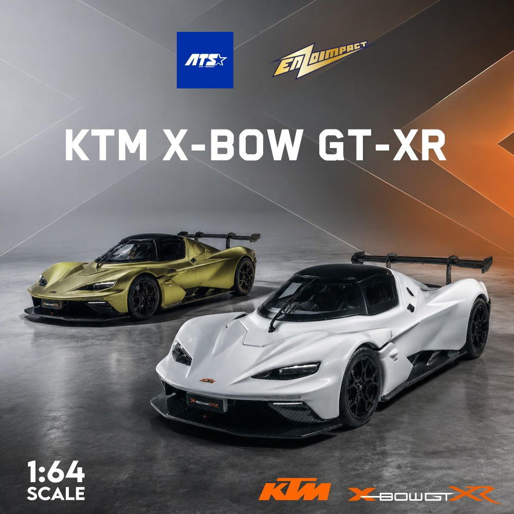 *PRE-ORDER* KTM X-BOW GT-XR, 1:64 Scale (White)