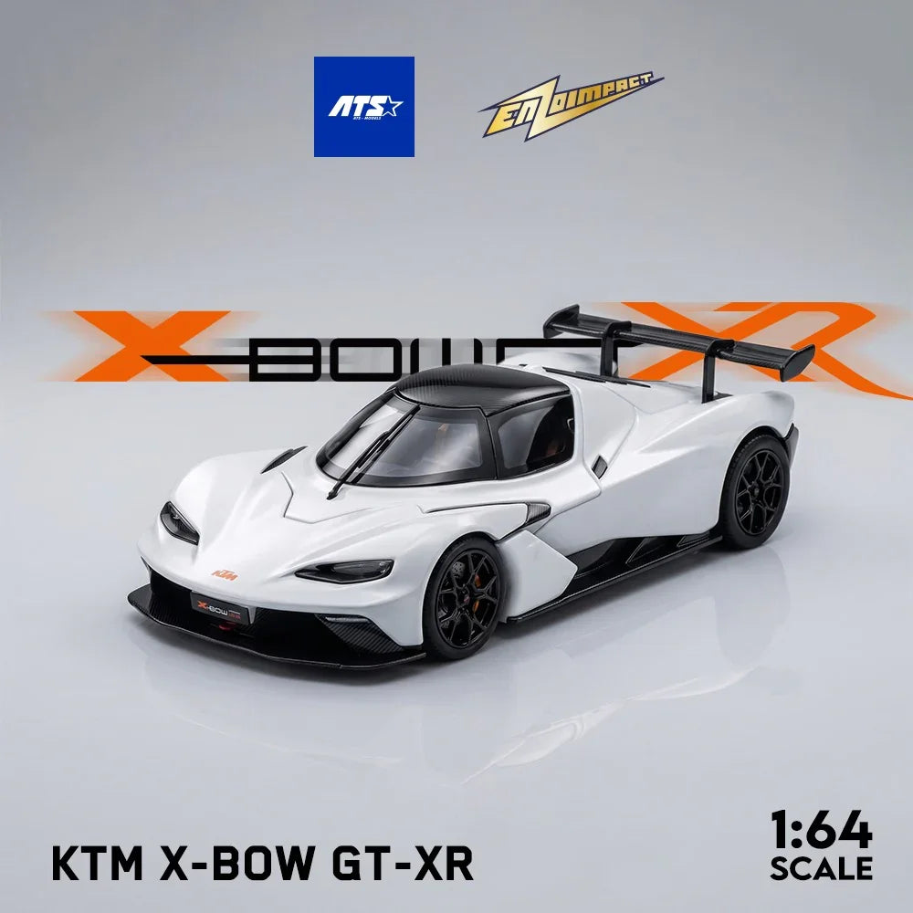 Premium scale diecast model car – *PRE-ORDER* KTM X-BOW GT-XR, 1:64 Scale (White) Collectible