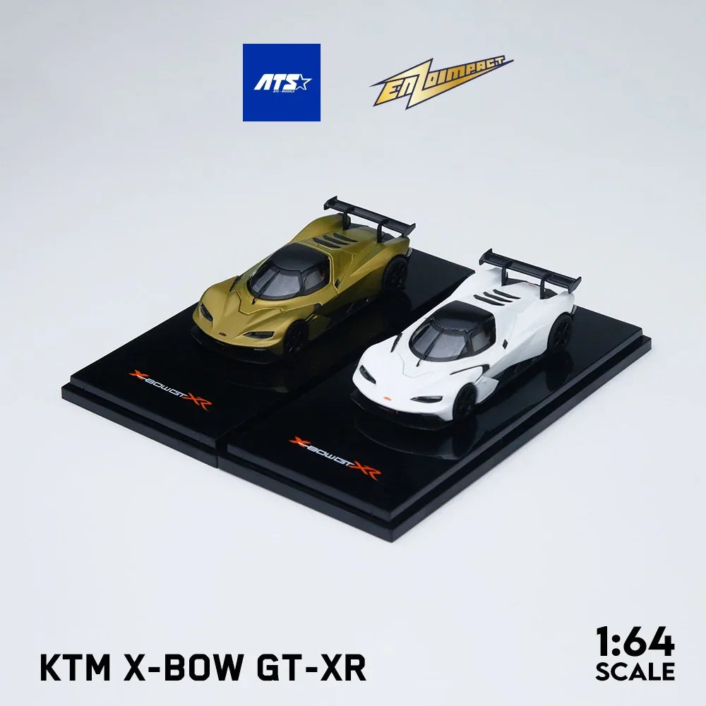 Premium scale diecast model car – *PRE-ORDER* KTM X-BOW GT-XR, 1:64 Scale (White) Collectible