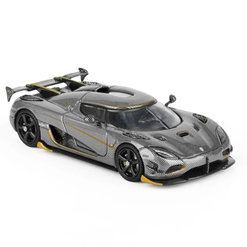 Premium scale diecast model car – *PRE-ORDER* Smallcarart 1:64 Scale Koenigsegg Agera RS, China Domestic Exclusive Edition, 1:64 Scale (Silver Grey) Collectible