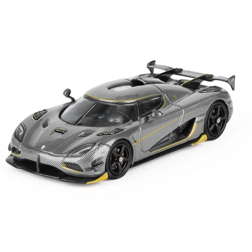 Premium scale diecast model car – *PRE-ORDER* Smallcarart 1:64 Scale Koenigsegg Agera RS, China Domestic Exclusive Edition, 1:64 Scale (Silver Grey) Collectible