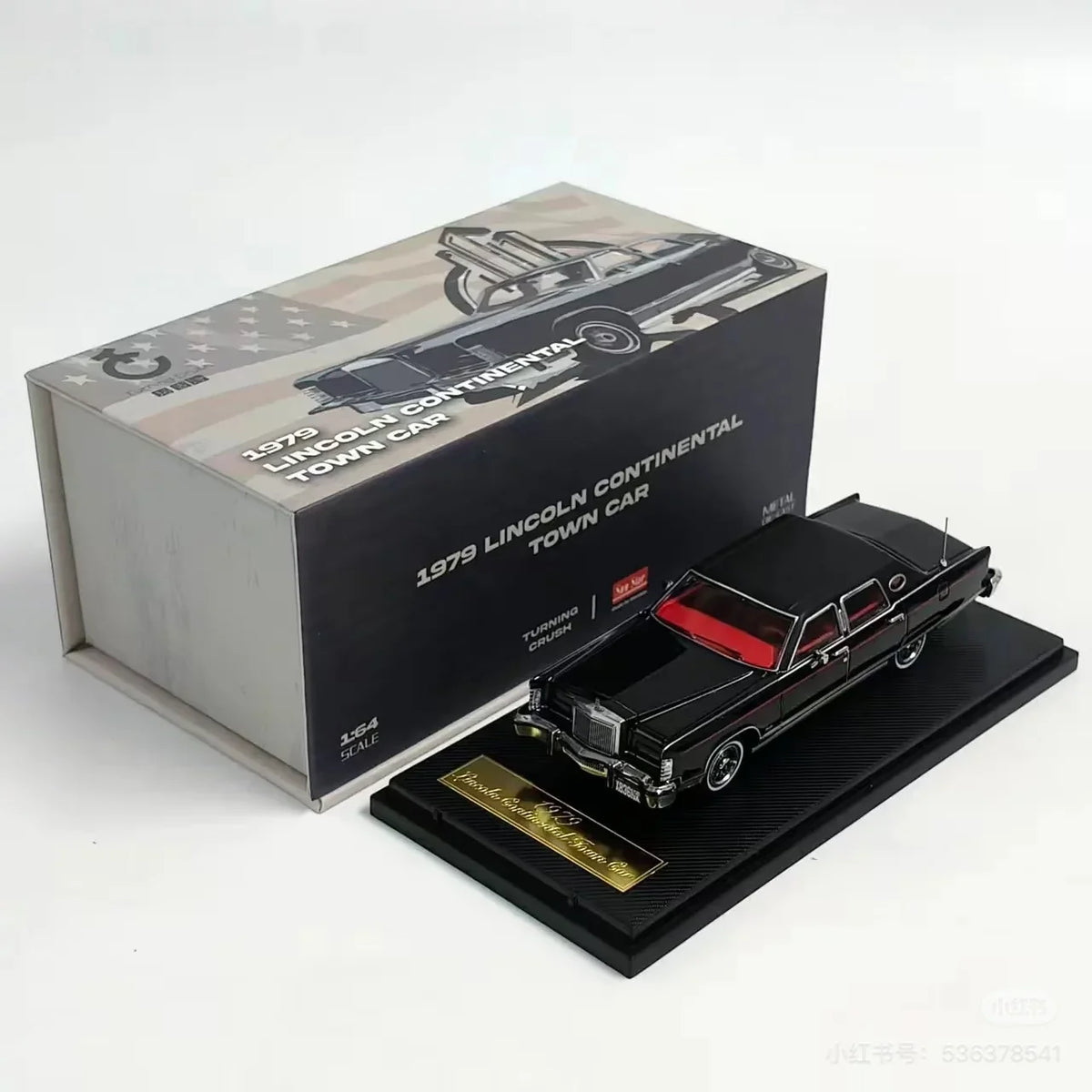 *PRE-ORDER* Lincoln Continental 1979 Town Car (Limited to 999pcs), 1:64 Scale