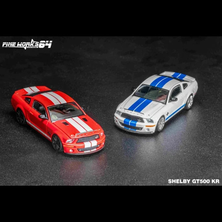 *PRE-ORDER* Ford GT500 KR (2008) Pearl White (Limited to 999pcs), 1:64 Scale