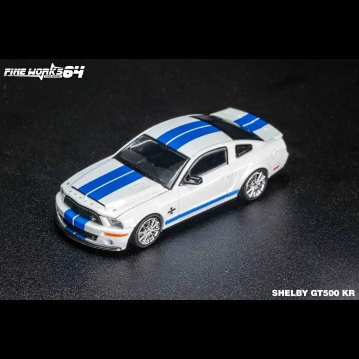 *PRE-ORDER* Ford GT500 KR (2008) Pearl White (Limited to 999pcs), 1:64 Scale