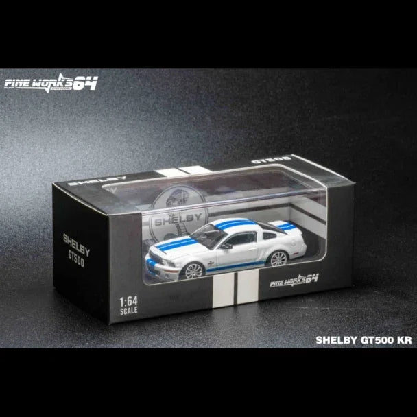 *PRE-ORDER* Ford GT500 KR (2008) Pearl White (Limited to 999pcs), 1:64 Scale