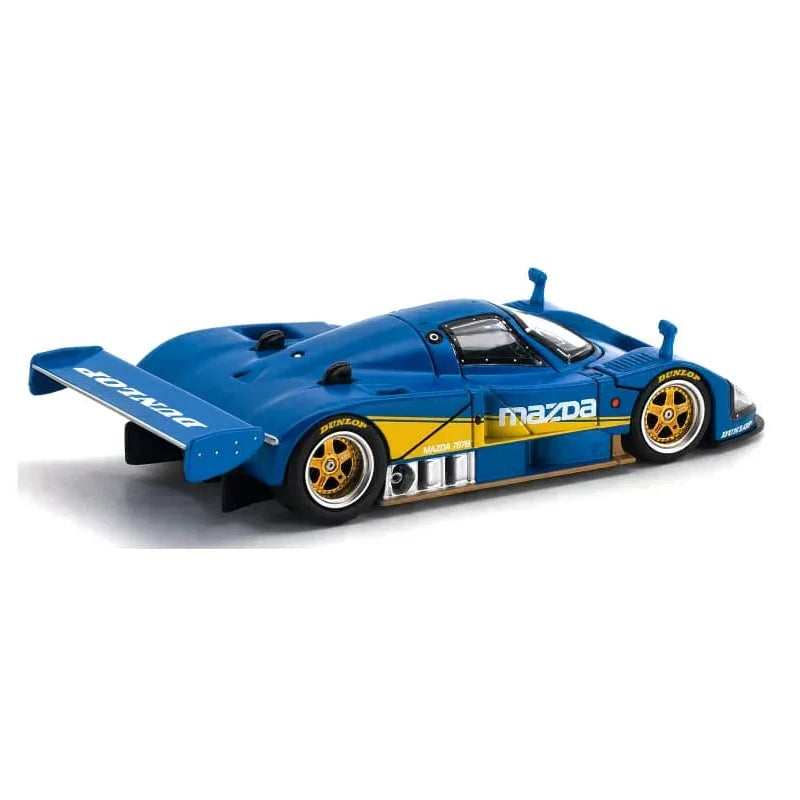 *PRE-ORDER* Mazda 787B (1991) Racing Blue Yellow Livery (Chance of Chase Car), 1:64 Scale