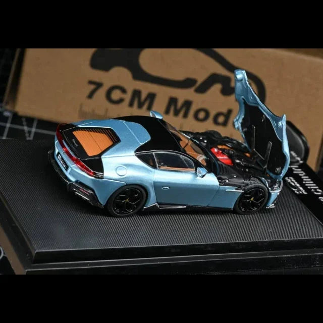 Ferrari 12 Cilindri Coupe (Azzurro California Blue), 1:64 Scale