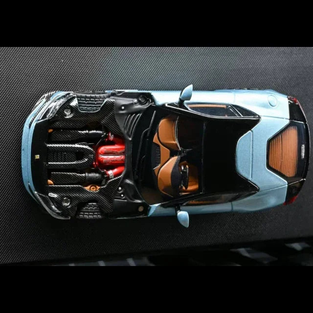 Ferrari 12 Cilindri Coupe (Azzurro California Blue), 1:64 Scale