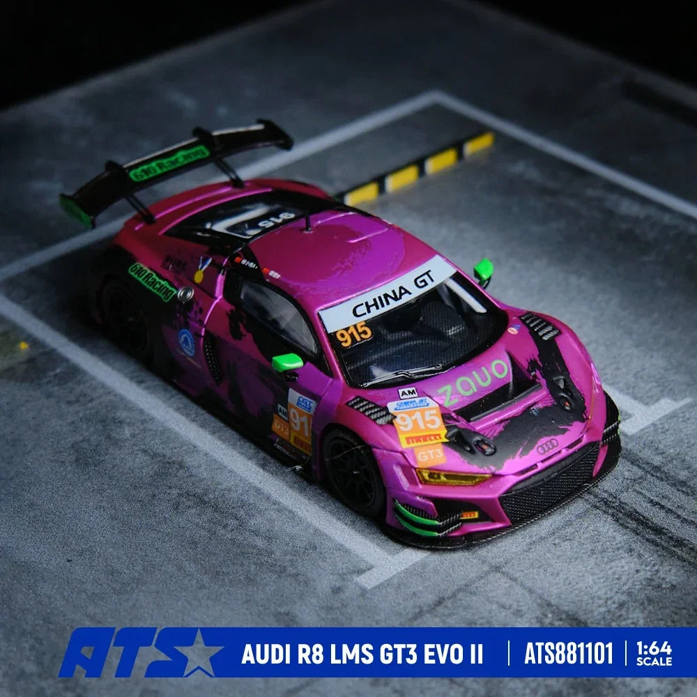 *PRE-ORDER* Audi R8 LMS GT3 EVO II (Purple), 1:64 Scale