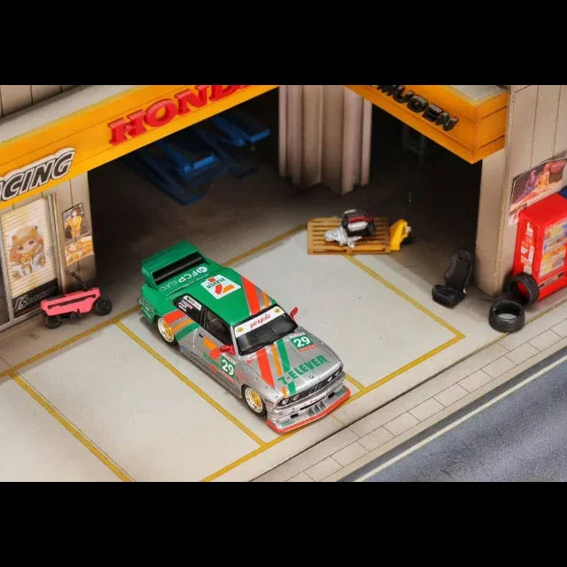 *PRE-ORDER* BMW M3 E30 RAW 7-Eleven Livery, 1:64 Scale