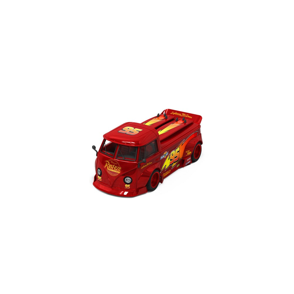 *PRE-ORDER* Volkswagen T1 pickup truck - Lightning McQueen, 1:64 Scale