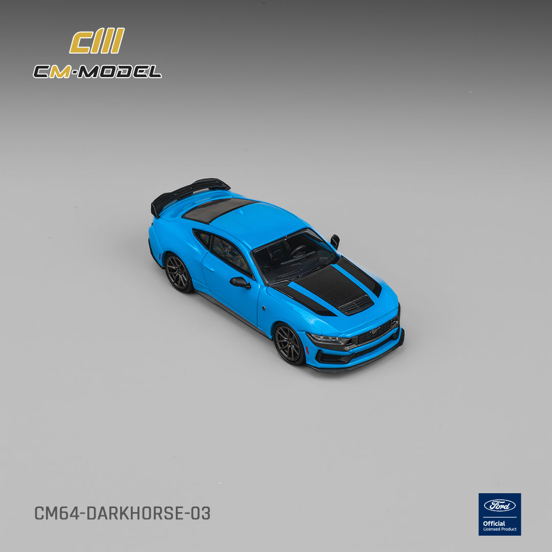 *PRE-ORDER* Ford Darkhorse Grabber Blue with Black Roof Stripes, 1:64 Scale