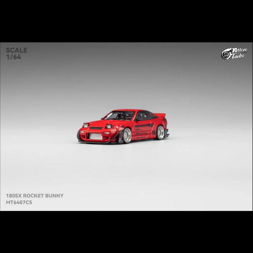 *PRE-ORDER* NISSAN S13 Silvia 180SX,Pandem Rocket Bunny Modified (Limited to 999pcs), 1:64 Scale