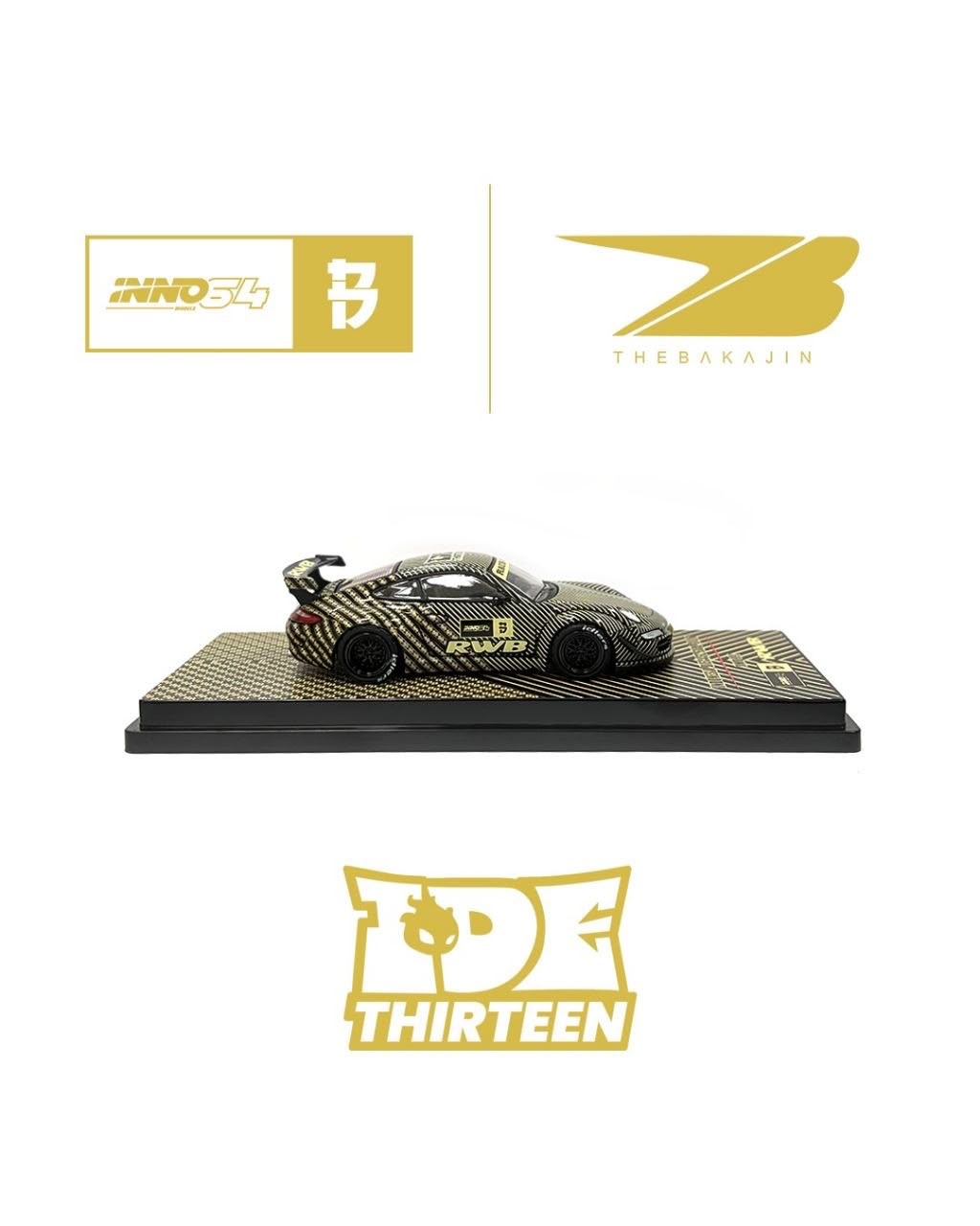 *IDE 2026* Porsche RWB 997 (Limited of 3000pcs) Chance of Chase Car, 1:64 Scale