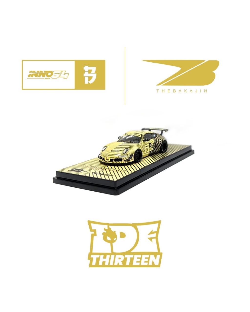 *IDE 2026* Porsche RWB 997 (Limited of 3000pcs) Chance of Chase Car, 1:64 Scale