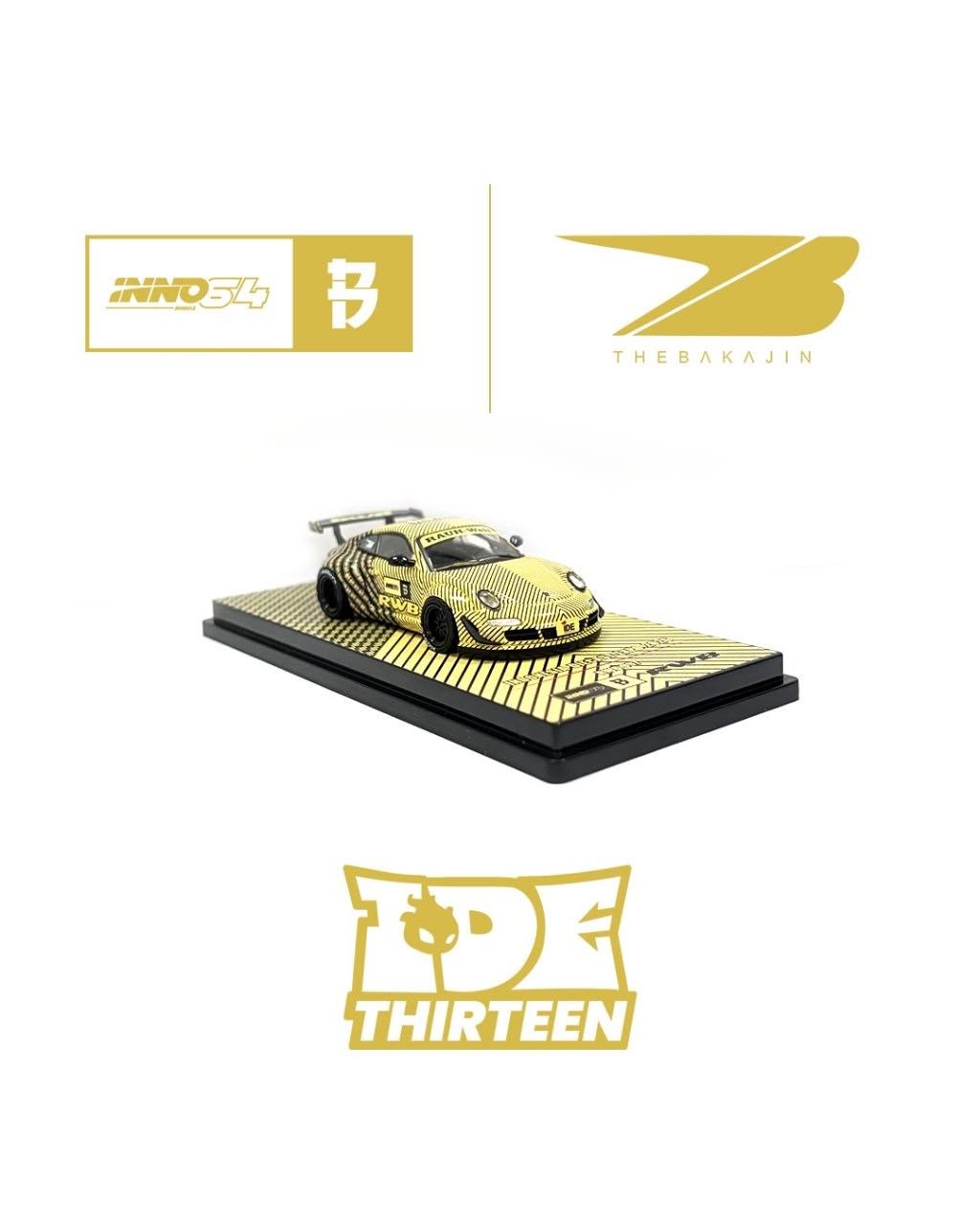*IDE 2026* Porsche RWB 997 (Limited of 3000pcs) Chance of Chase Car, 1:64 Scale
