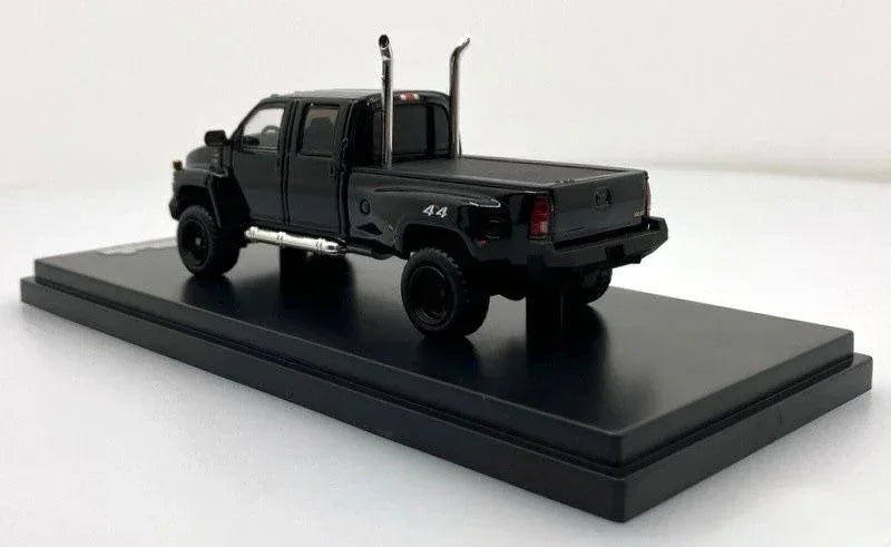 Premium scale diecast model car – Top Kick C4500 Off-Road Version, 1:64 Scale (Black) Collectible