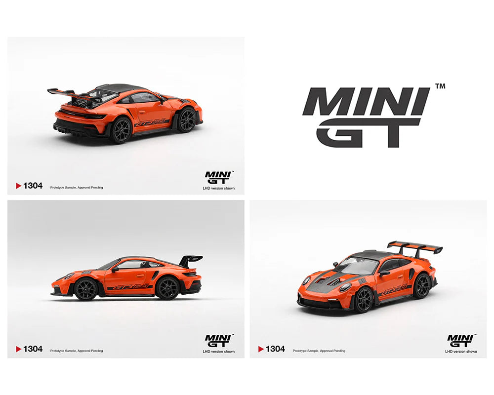 Porsche 911 (992) GT3 RS, 1:64 Scale (Red)