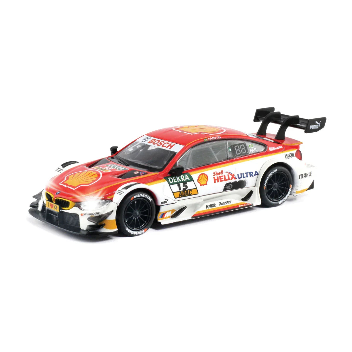 Premium scale diecast model car – BMW M4 DTM, 1:32 Scale (White) Collectible