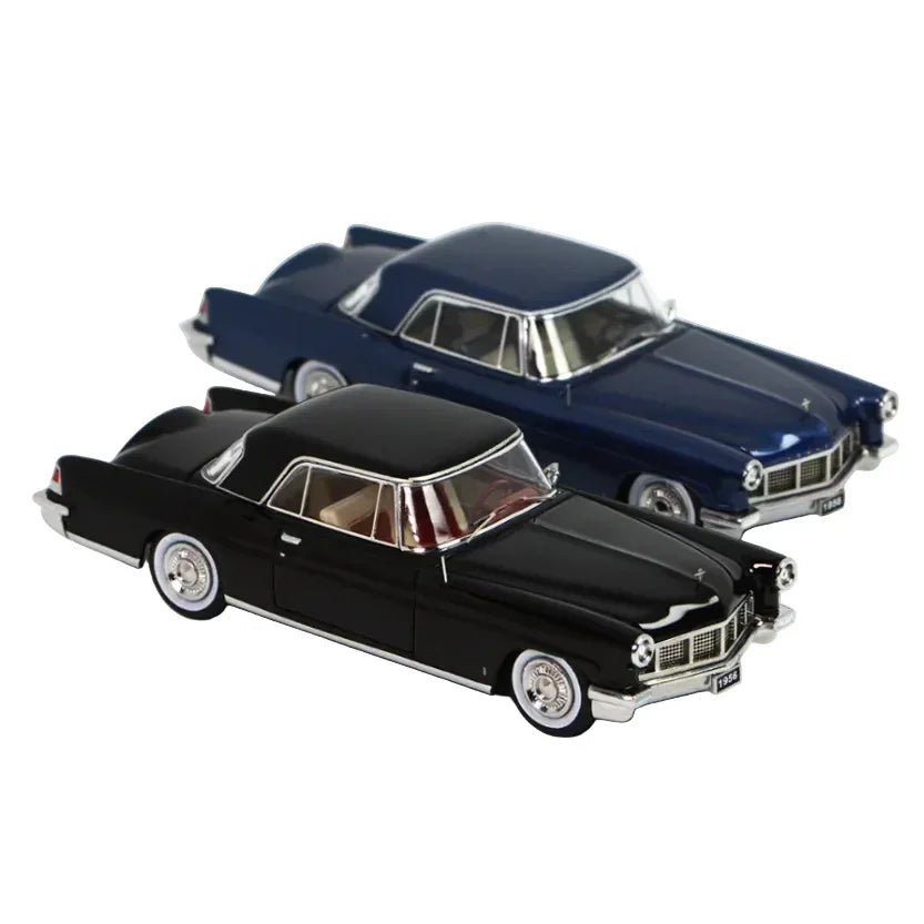 Premium scale diecast model car – Continental Mark II 1956, 1:64 Scale (Metallic Blue) Collectible