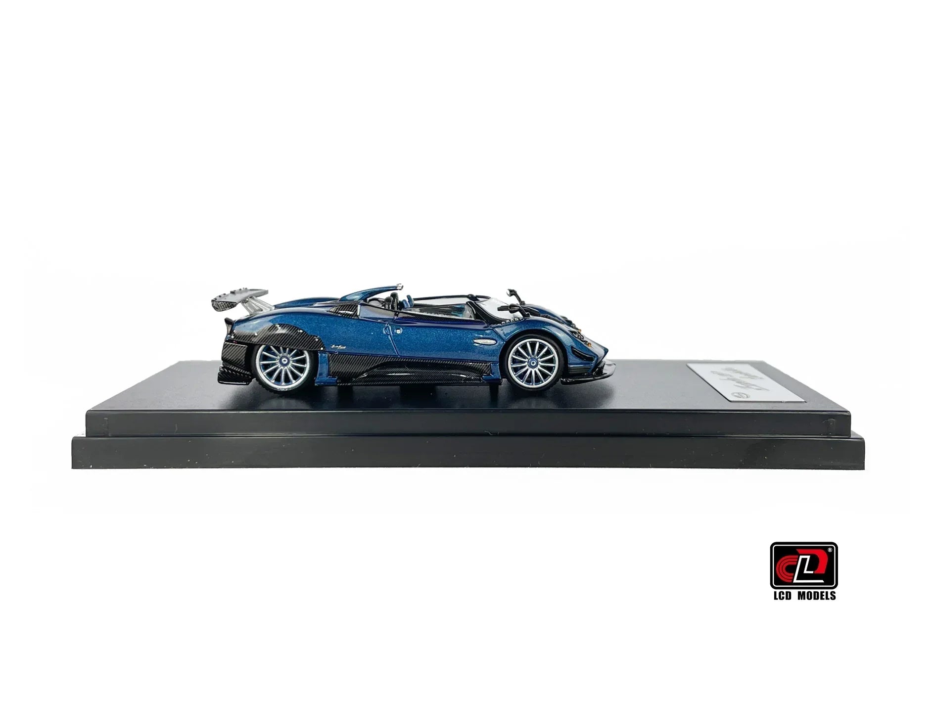 Premium scale diecast model car – Pagani Zonda HP Barchetta, 1:64 Scale (Blue) Collectible