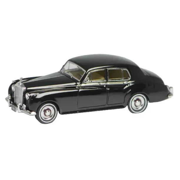 Premium scale diecast model car – Rolls Royce Silver Cloud 1955, 1:64 Scale (Black) Collectible