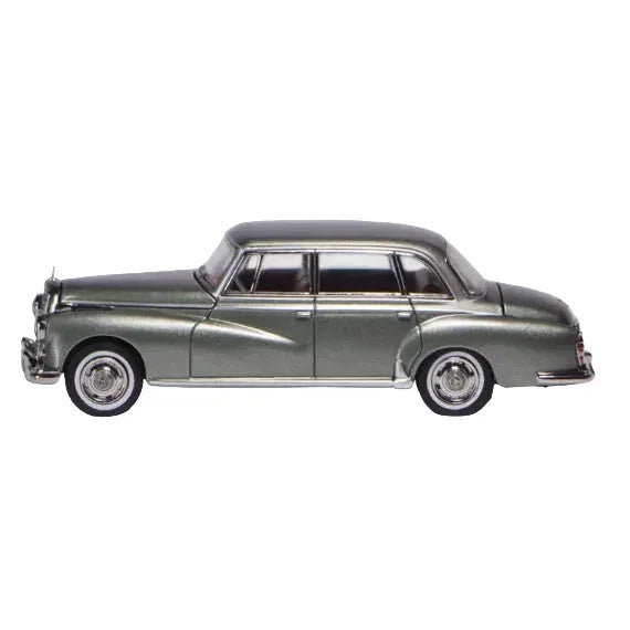 Premium scale diecast model car – Mercedes-Benz 300D 1959, 1:64 Scale (Sage Green) Collectible