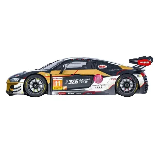 Premium scale diecast model car – *HEC 2026* Audi R8 LMS GT3 EVO II Sepang 12 Hours 2025 (326 Racing Team),1:64 Scale (Multicolor) Collectible