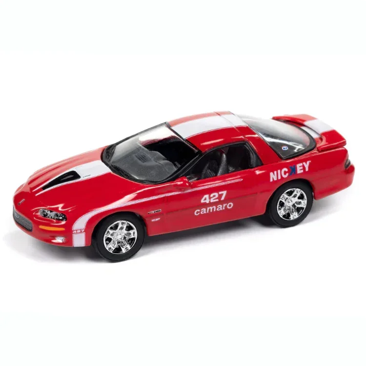 Premium scale diecast model car – Nickey Chevy Camaro 427 ZL1, 1:64 Scale (Red) Collectible